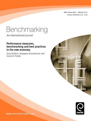 cover image of Benchmarking: An International Journal, Volume 13, Issue 1 & 2